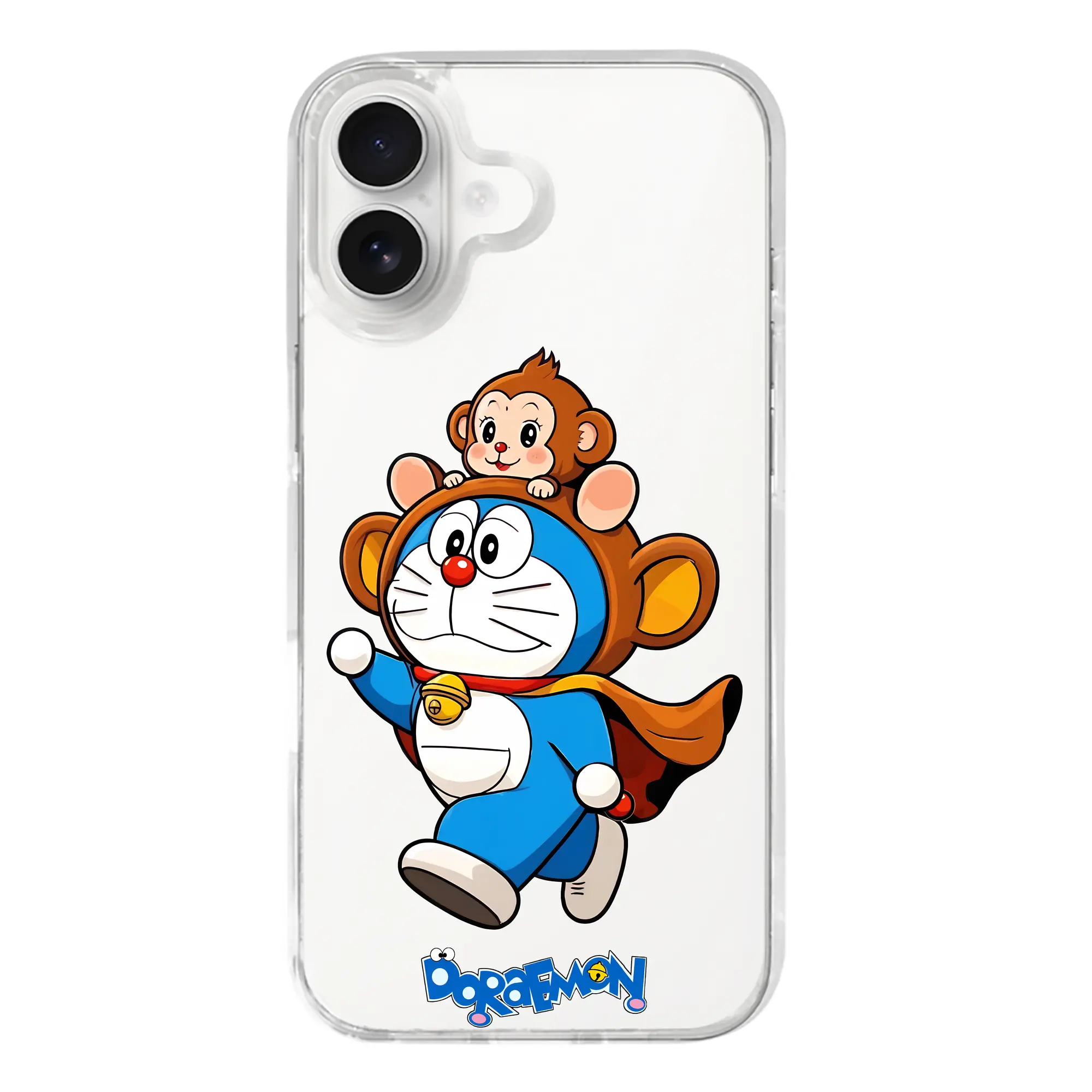 ドラえもん グッズドラえもん - iPhone 17シリーズ 透明スマホケース – 薄型・耐衝撃・精密フィット保護カバー